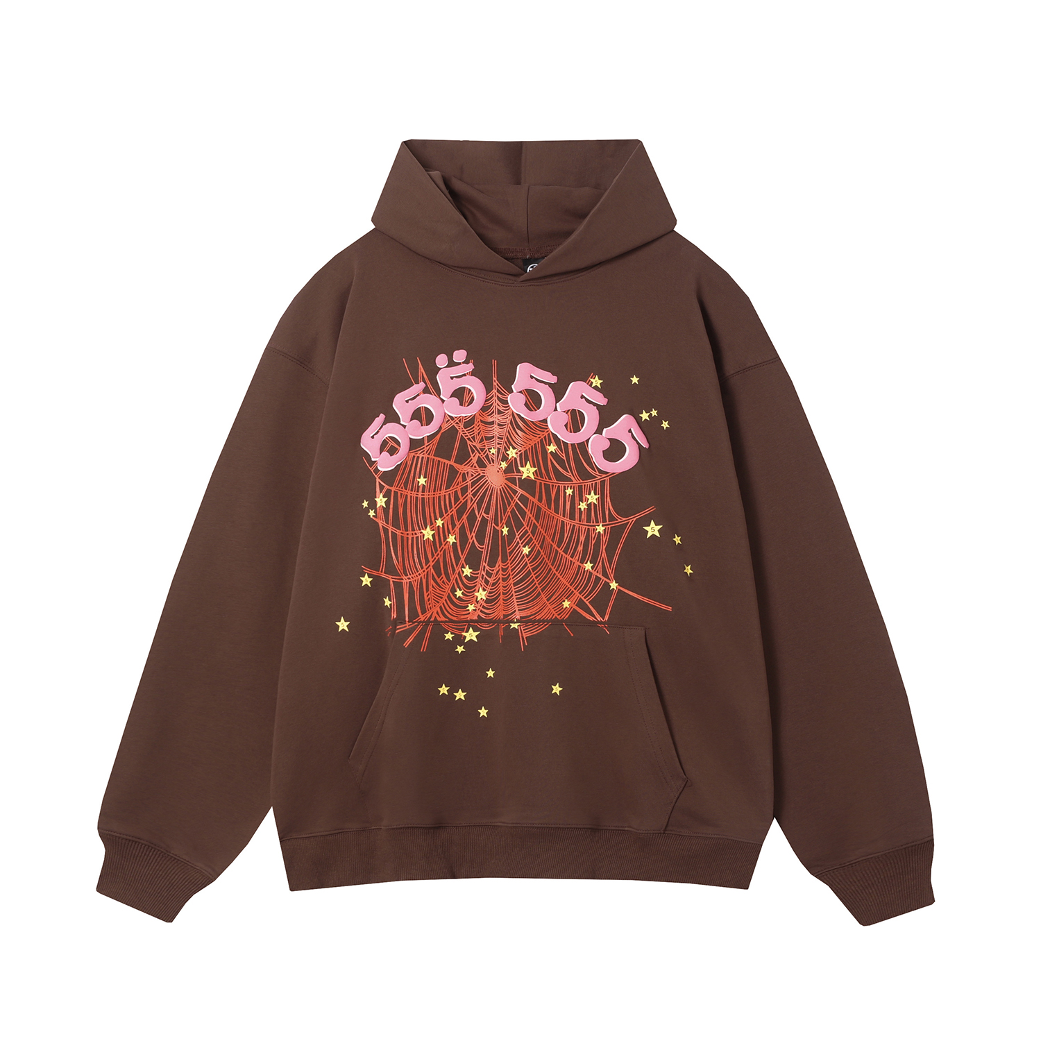 Sp5der Hoodie Brown