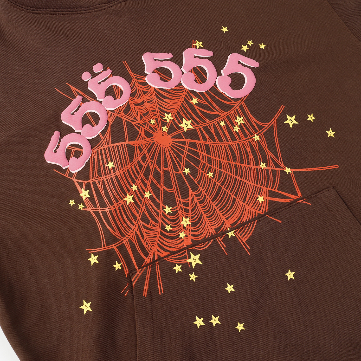 Sp5der Hoodie Brown