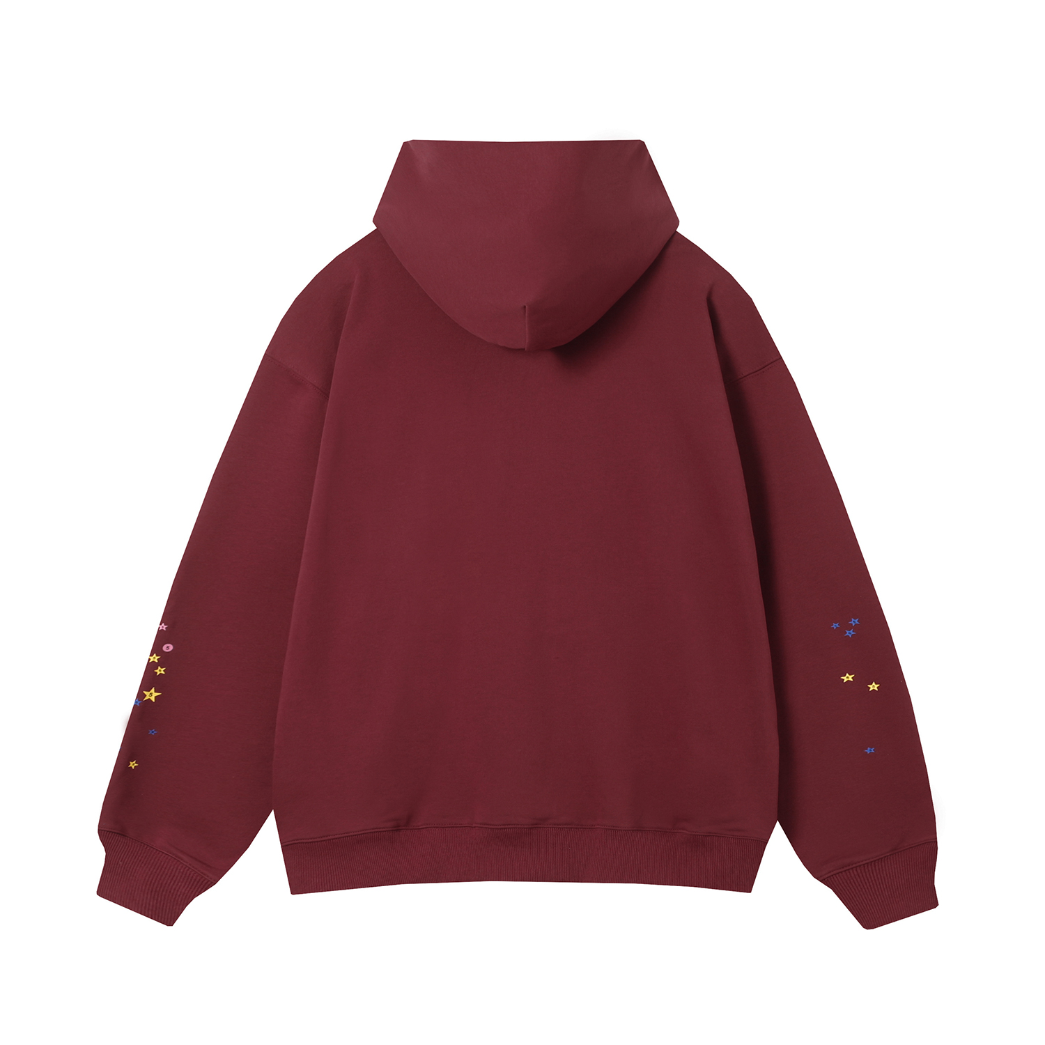 Sp5der Hoodie Burgundy