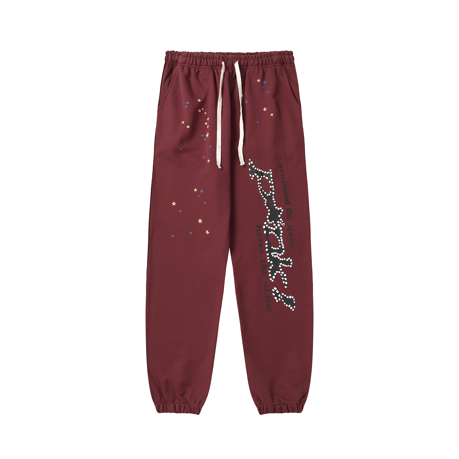 Sp5der Burgundy Sweatpant