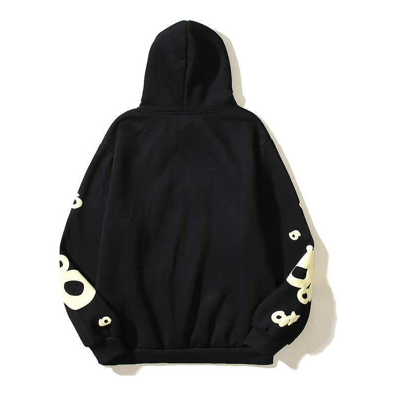 Sp5der Black Beluga Hoodie