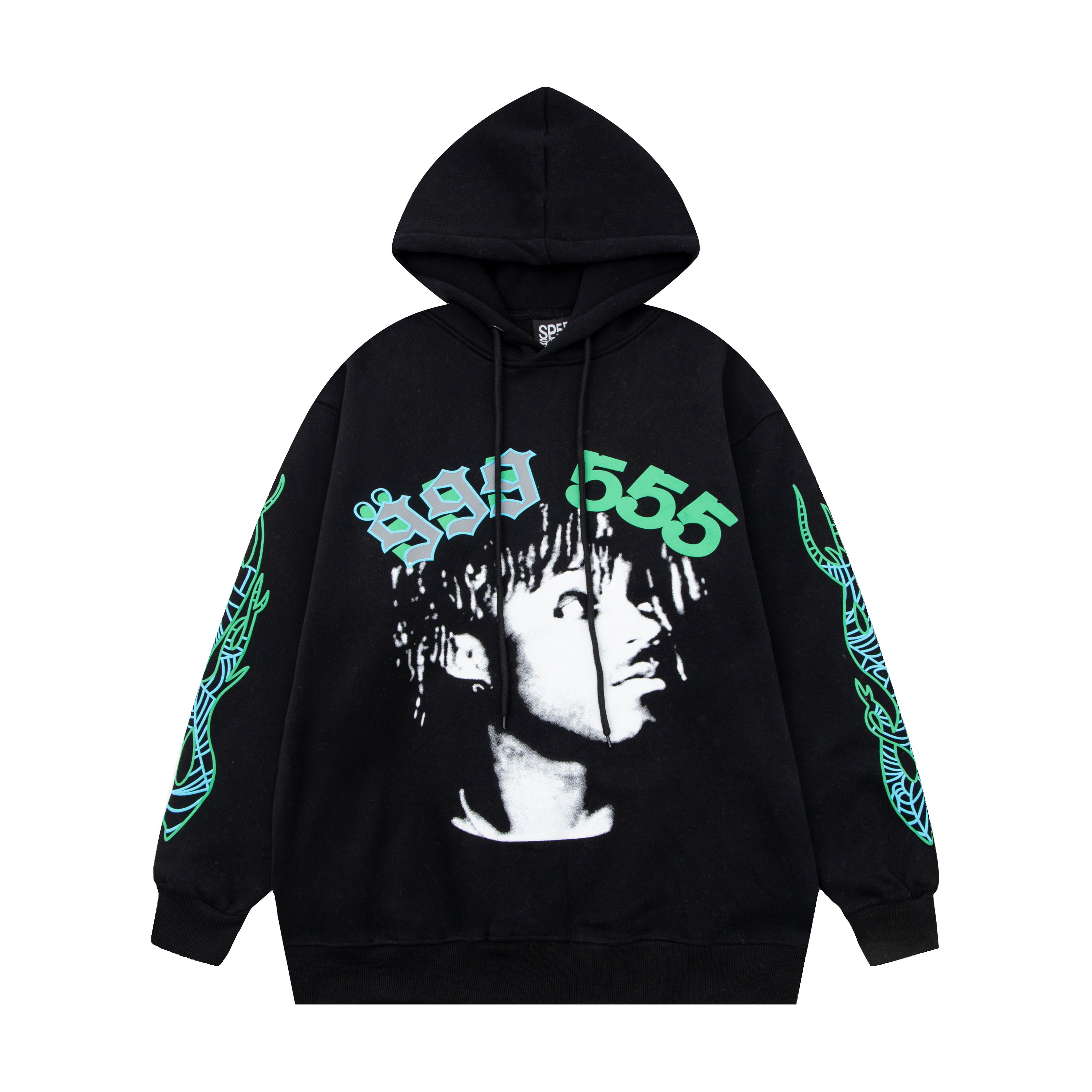 Sp5der Hoodie Black