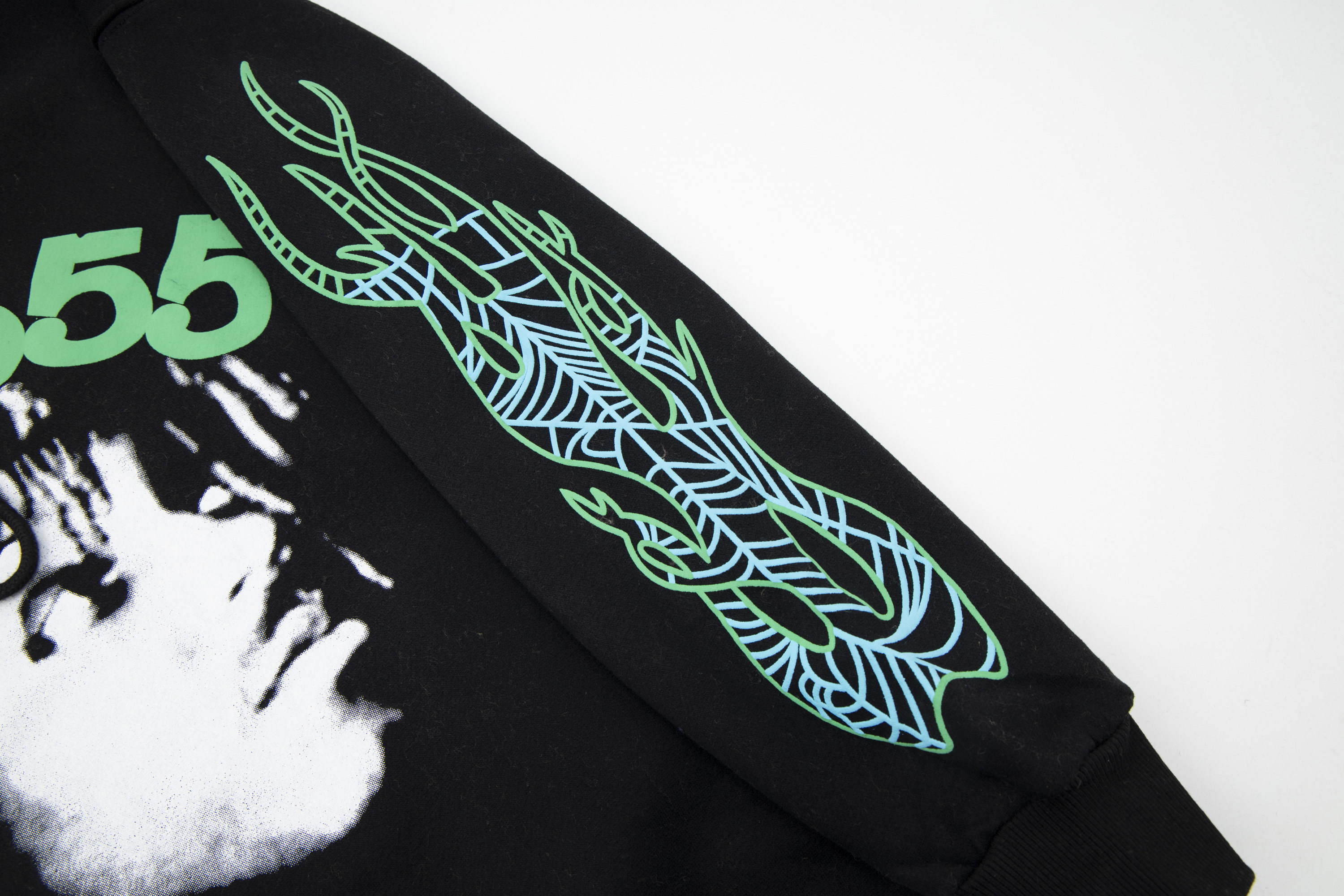 Sp5der Hoodie Black