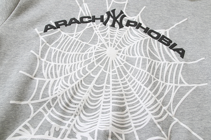 Sp5der Hoodie Grey 2606