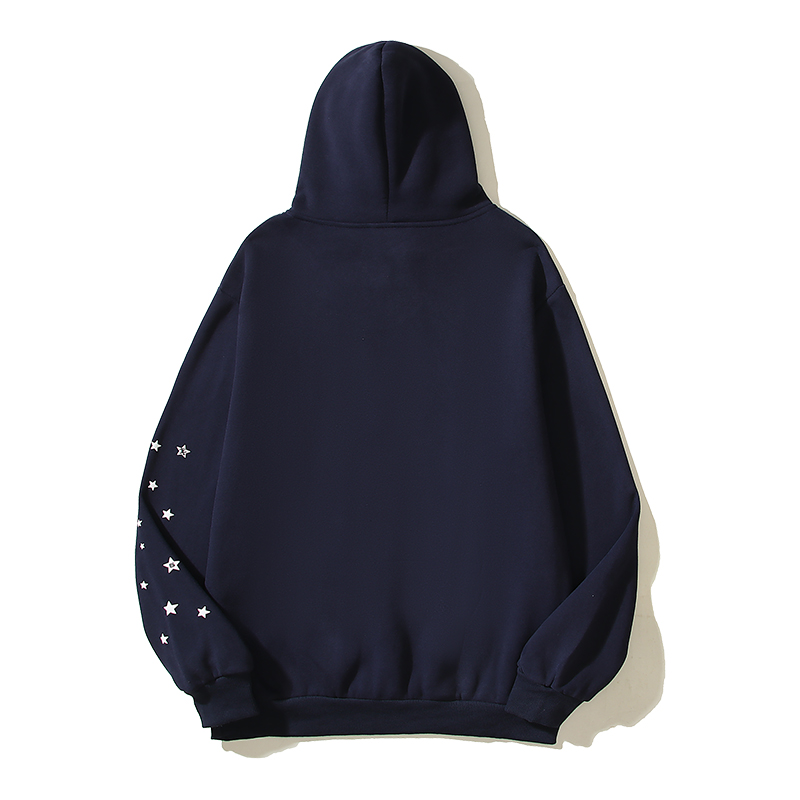 Sp5der Hoodie Dark Blue