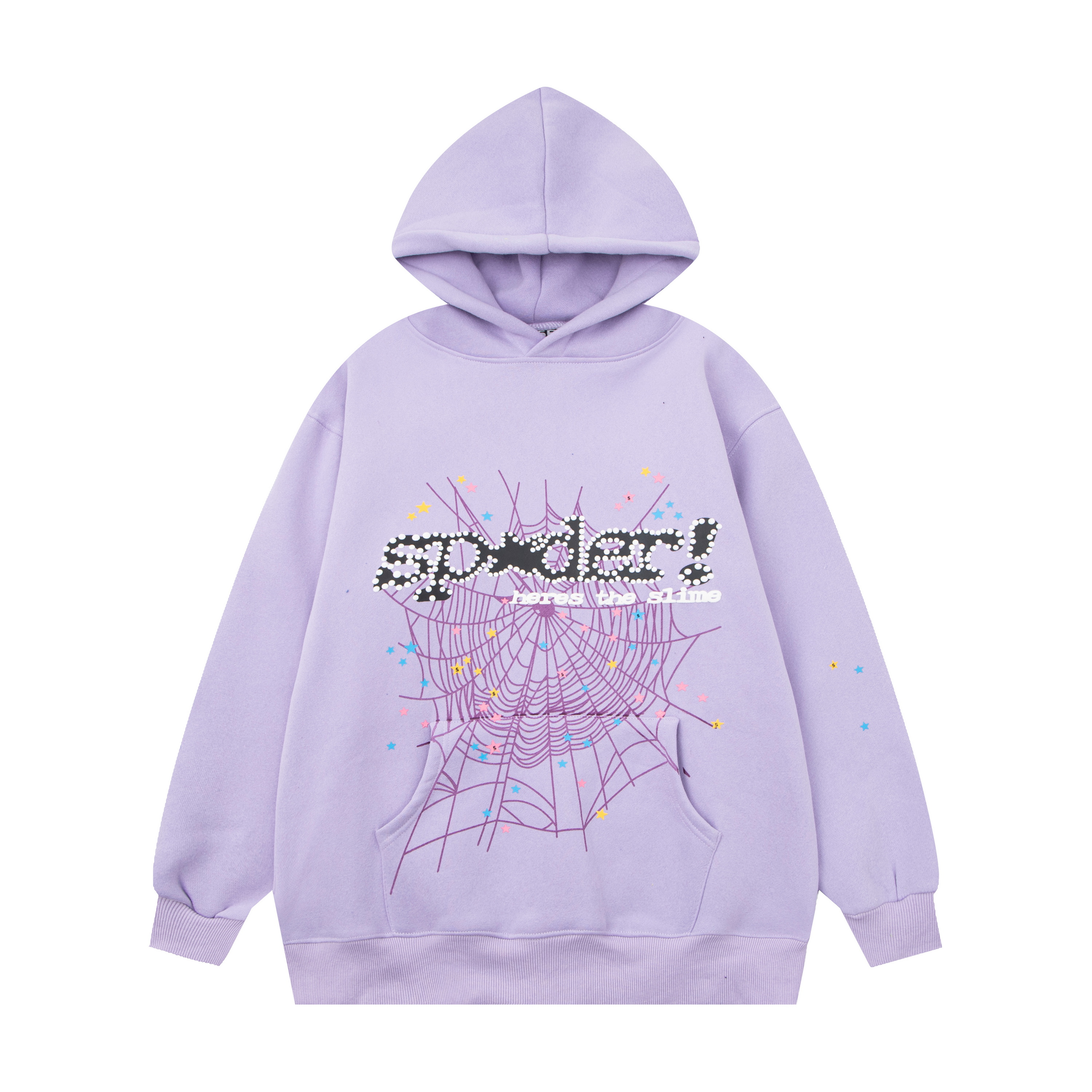 Sp5der Hoodie Purple