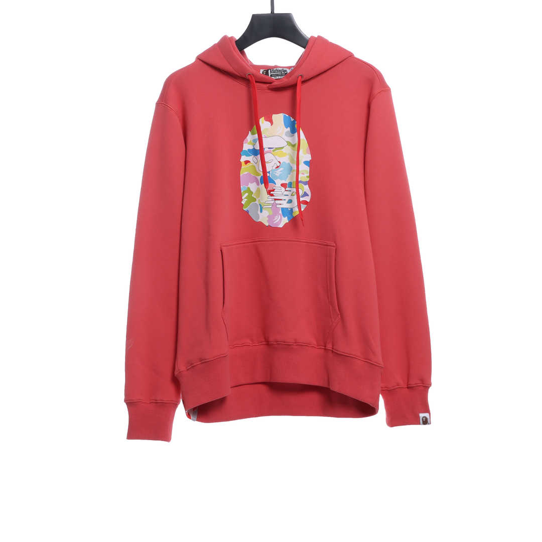 BAPE Co-Branded NB Limited Camo Ape Head Hoodie