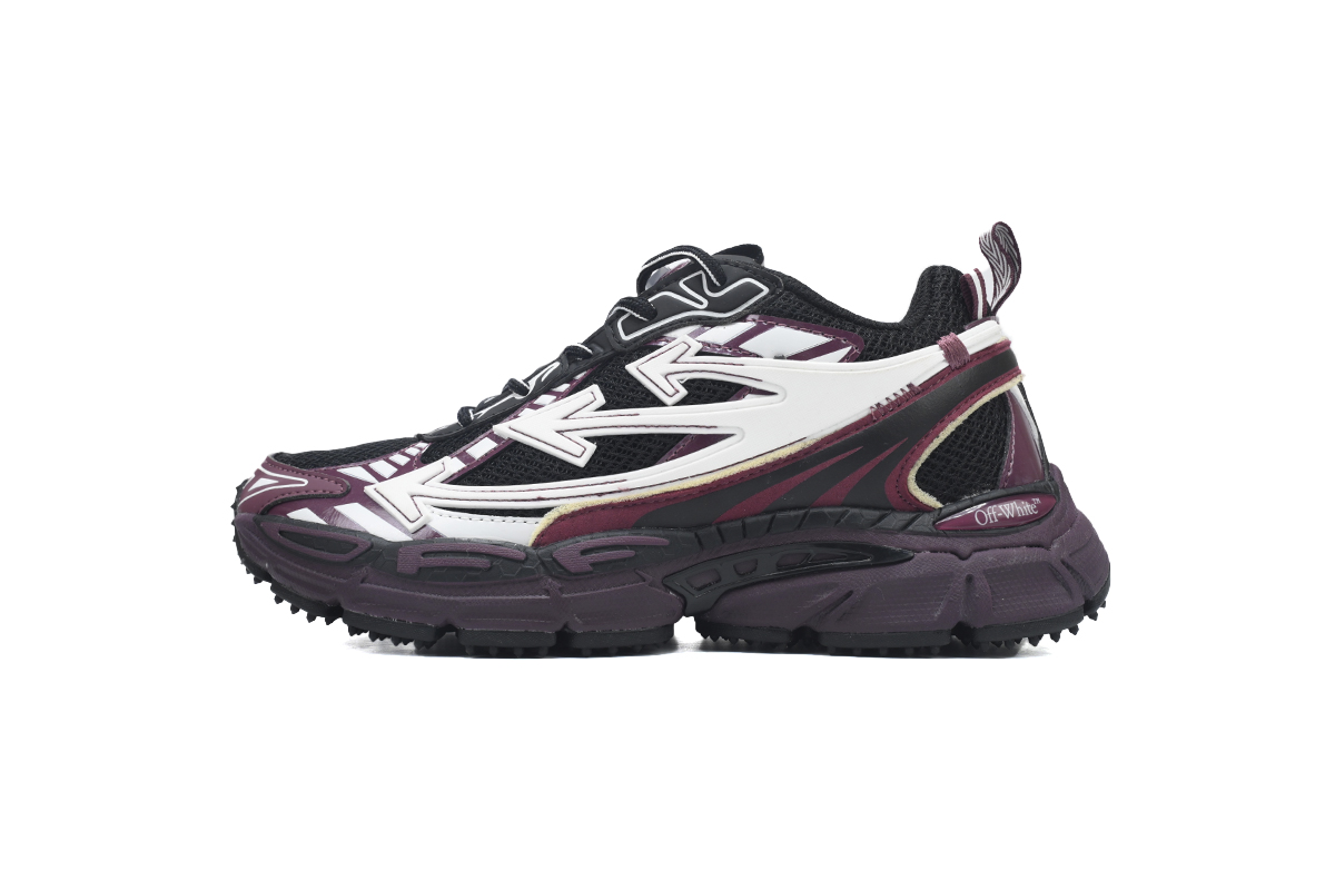 OFF-WHITE Out Of  Black Purple Re OMIA295F24 FAB00 10012