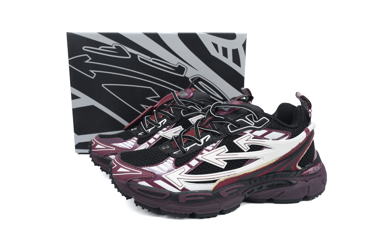 OFF-WHITE Out Of Black Purple Re OMIA295F24 FAB00 10012