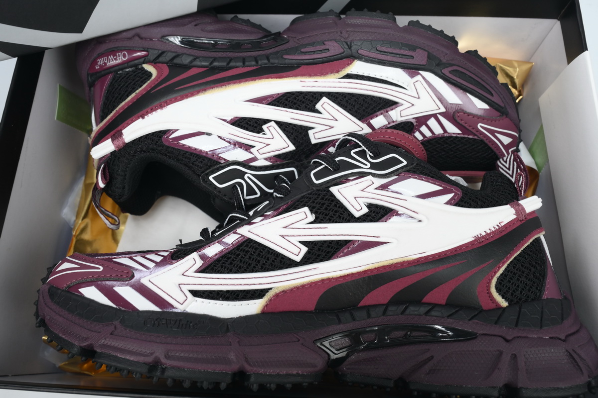 OFF-WHITE Out Of Black Purple Re OMIA295F24 FAB00 10012