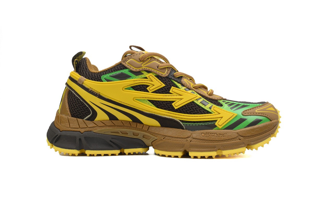 OFF-WHITE Out Of Black Yellow OMIA295F24 FAB00 10010