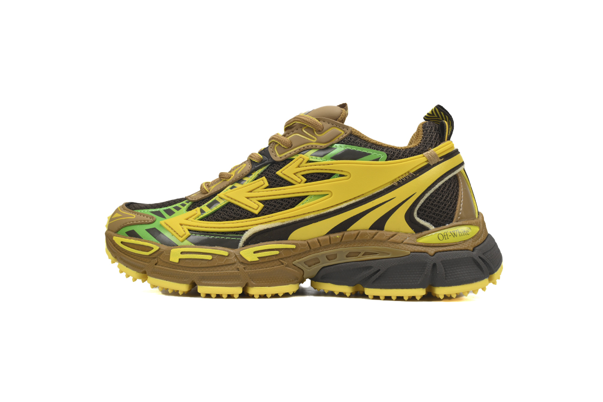 OFF-WHITE Out Of  Black Yellow OMIA295F24 FAB00 10010