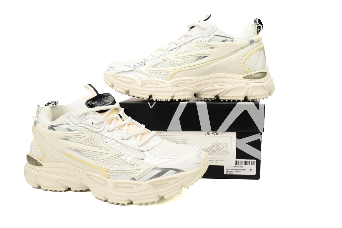 OFF-WHITE Out Of Blue Silver white OIIA295F24 FAB00 10005