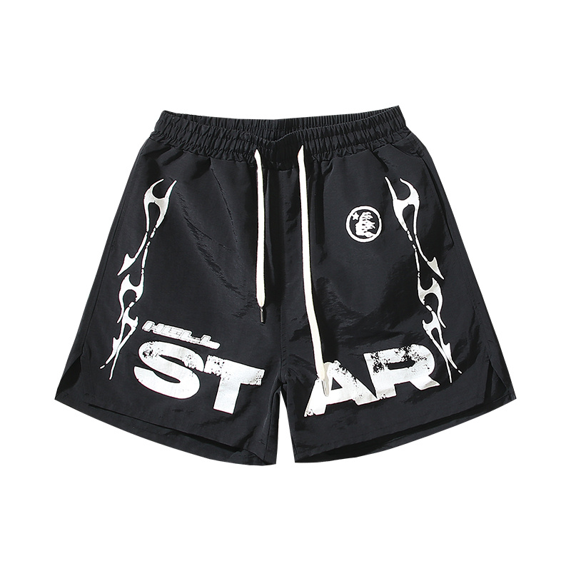 Hellstar Shorts 707 Black